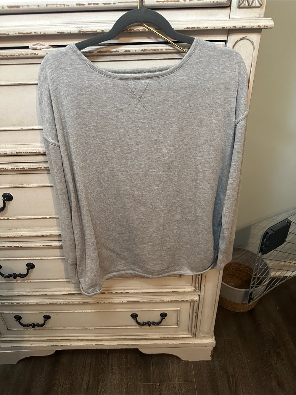 Sweaty Betty Light Gray Crewneck